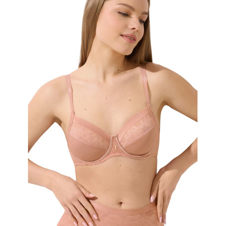 Soutien-gorge armaturé grandes tailles Opal Lisca