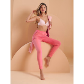 Pyjama pantalon resserré top manches longues Delightful