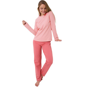 Pyjama pantalon large top manches longues Delightful