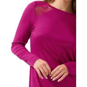 Chemise de nuit manches longues Evelyn