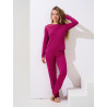 Pyjama pantalon top manches longues Evelyn