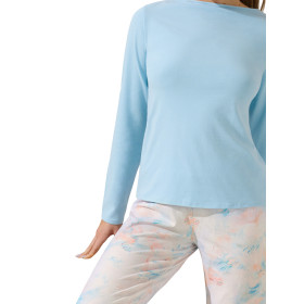 Pyjama pantalon top manches longues Olena