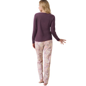 Pyjama pantalon top manches longues Olena