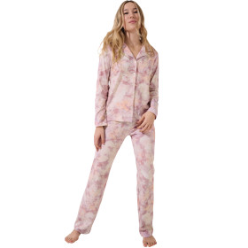 Pyjama pantalon chemise manches longues Olena