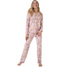 Pyjama pantalon chemise manches longues Olena