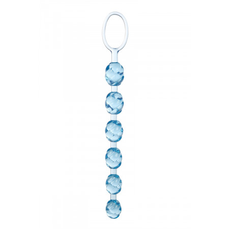 Perles anales CalExotics Swirl bleu