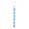 Perles anales CalExotics Swirl bleu