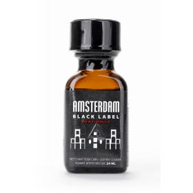 Poppers Amsterdam Black  label 24ml