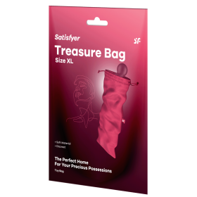 Sac de rangement sextoys rose taille XL Treasure Bag Satisfyer