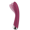 Vibromasseur USB tête rotative point G rouge Spinning Vibe 1