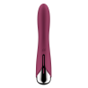 Vibromasseur USB tête rotative point G rouge Spinning Vibe 1