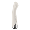 Vibromasseur point G tête rotative blanc USB Spinning g-spot 1