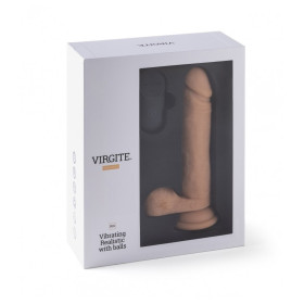 VIBROMASSEUR RÉALISTE "R16" FLESH 16 CM AVEC TÉLÉCOMMANDE Chair