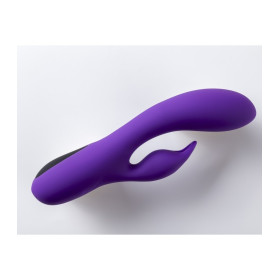 VIBROMASSEUR RECHARGEABLE V2 VIOLET STIMULATEUR CLITORIS