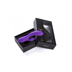 VIBROMASSEUR RECHARGEABLE V2 VIOLET STIMULATEUR CLITORIS