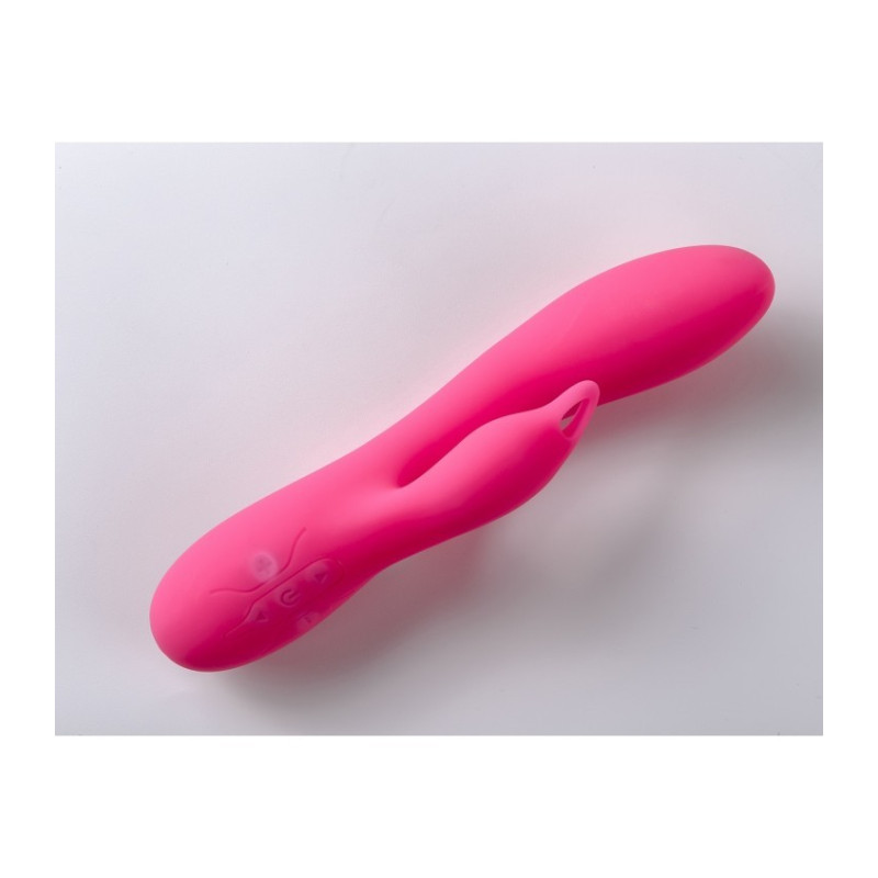 VIBROMASSEUR RECHARGEABLE V2 ROSE STIMULATEUR CLITORIS