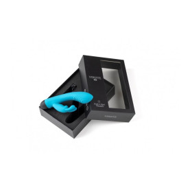 VIBROMASSEUR RECHARGEABLE V6 BLEU RABBIT