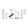 VIBROMASSEUR RECHARGEABLE V6 VIOLET RABBIT