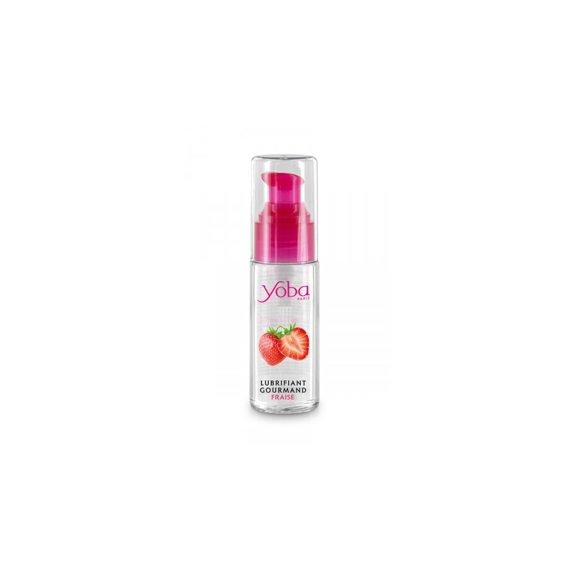 Lubrifiant parfumé fraise 50ml - Yoba