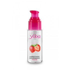 Lubrifiant parfumé fraise 50ml - Yoba