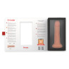 ONINDER - GODE VIBRATEUR BOGOTÁ MOYEN 9 VITESSES NATUREL 22 CM -O- 4,5 CM - APPLICATION GRATUITE