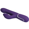 PRETTY LOVE - ZALIN PERLES VIBRATEUR LAPIN 4 EN 1 VIOLET