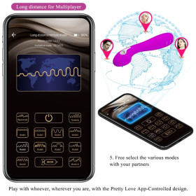 PRETTY LOVE - APPLICATION GRATUITE HECTOR ELECTROSHOCK VIBRATOR VIOLET