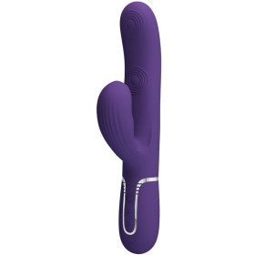 PRETTY LOVE - VIBRATEUR PERLITA G-SPOT 3 EN 1 MULTIFONCTION VIOLET