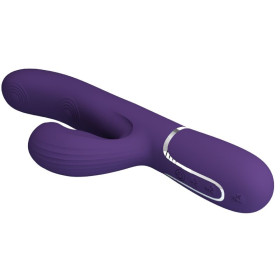 PRETTY LOVE - VIBRATEUR PERLITA G-SPOT 3 EN 1 MULTIFONCTION VIOLET