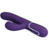 PRETTY LOVE - VIBRATEUR PERLITA G-SPOT 3 EN 1 MULTIFONCTION VIOLET