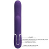 PRETTY LOVE - VIBRATEUR PERLITA G-SPOT 3 EN 1 MULTIFONCTION VIOLET