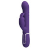 PRETTY LOVE - COALE VIBRATEUR  RABBIT 4 EN 1 VIOLET