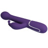 PRETTY LOVE - VIBRATEUR DEJON RABBIT 3 EN 1 MULTIFONCTION VIOLET