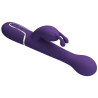 PRETTY LOVE - VIBRATEUR DEJON RABBIT 3 EN 1 MULTIFONCTION VIOLET