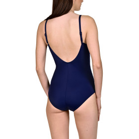 Maillot de bain 1 pièce armaturé shapewear Costa Rica bleu