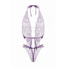 Body string ouvert Renee violet - Christine