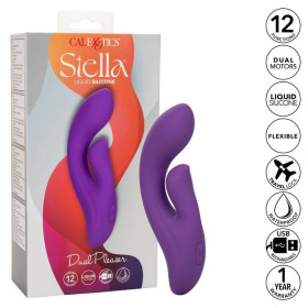 CALIFORNIA EXOTICS - STELLA DUAL PLEASER VIOLET