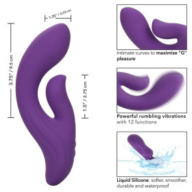 CALIFORNIA EXOTICS - STELLA DUAL PLEASER VIOLET