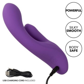 CALIFORNIA EXOTICS - STELLA DUAL PLEASER VIOLET