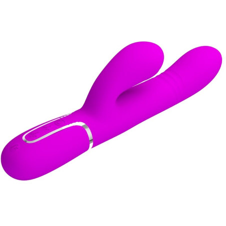 PRETTY LOVE - VIBRATEUR MULTIFONCTION G-SPOT FUCHSIA