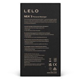 LELO - MASSEUR PERSONNEL NEA 3 - NOIR