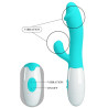 PRETTY LOVE - VIBRATEUR SNAPPY G-SPOT VERT AQUA