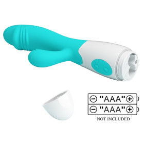 PRETTY LOVE - VIBRATEUR SNAPPY G-SPOT VERT AQUA