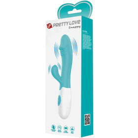 PRETTY LOVE - VIBRATEUR SNAPPY G-SPOT VERT AQUA