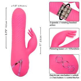 CALEXOTICS - SACRAMENTO SWEETIE VIBRATEUR LAPIN ROSE PAR