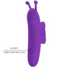 PRETTY LOVE - SNAIL PUISSANT STIMULATEUR DE DOIGTS VIOLET