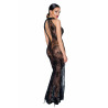 F239 Robe longue en tulle