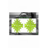 Cache-tétons fashion vert phosphorescent - Glow