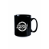 Mug noir J&M - logo rond