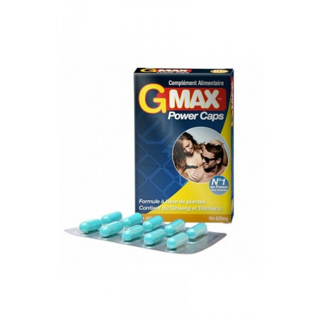 G-Max Power Caps Homme (10 gélules)